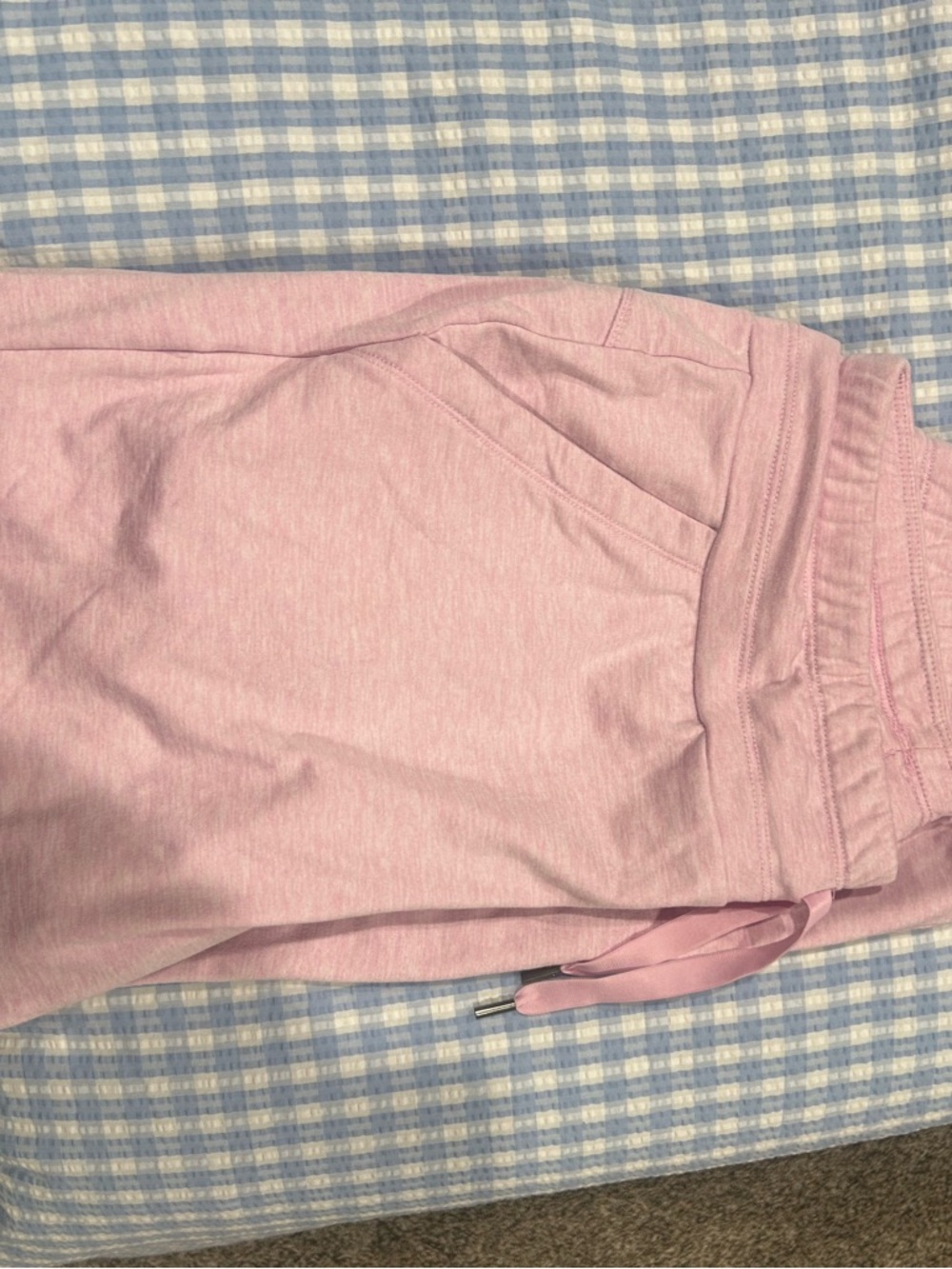 Women’s Pink Drawstring Jogger Sweats